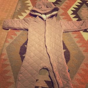 Kickee Pants Quilted Hoodie Coverall